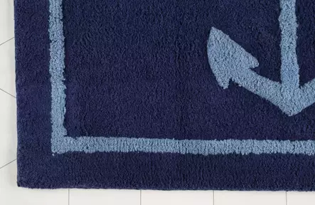 Kylpyhuoneenmatto Ankkuri sininen - Kylpyhuonematot ja kosteantilan matot - 6410416041308 - 2