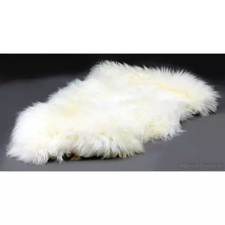 Lampaantalja aito 180 x 60 cm valkoinen - Lampaantaljat, lehmäntaljat, tekotaljat - 6438168103228 - 1