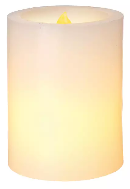 Valkoinen led-vahakynttil=C3=A4, 6,5 cm 2 - Led-kynttilät ja lyhdyt - 6435200182968 - 2