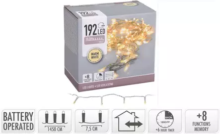 Valosarja 192 led - Valosarjat - 8719202266818 - 2