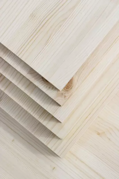 Liimapuulevy 28 mm 400 x 3000 mm - Rakennuslevyt - 6430019876428 - 2