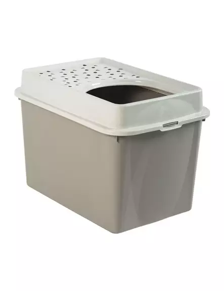 MyPet Berty kissanhiekkalaatikko/kissanvessa hop-in päältä kuljettava ruskea/hiekka - Kissanhiekat ja vessat - TN-226988 - 1