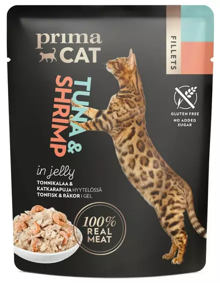 PC Fillets Tonnikalaa ja katkarapu hyyt - Kissan ruoka - 6430069581228 - 1