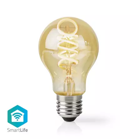 SmartLife LED Filamenttilamppu | E27 | 360 lm | 4.90 W | Lämpimästä kylmään valkoiseen | 1800 - 6500 K | Lasi | Android / IOS | polttimo | 1 kpl - Valonlähteet - 5412810335398 - 1