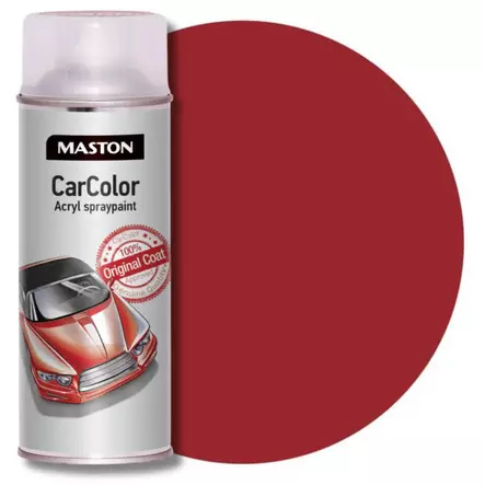 Spraymaali CarColor punainen 101800 400ml - Maston Car Color spraymaalit - 6412490021528 - 1
