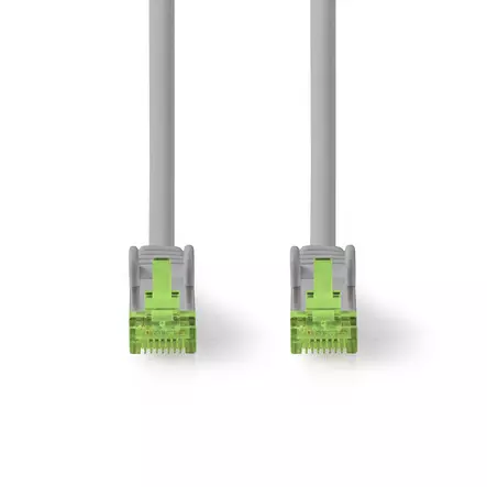 Cat 8.1 verkkokaapeli | S/FTP | RJ45 uros | RJ45 uros | 15.0 m | Pyöreä | LSZH | Harmaa | Label - Tietokone ja verkko - 5412810452958 - 10