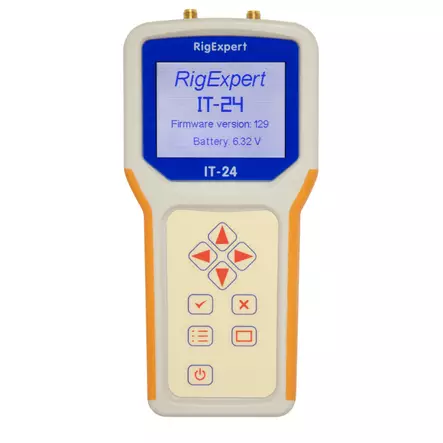 Antennianalysaattori RigExpert IT-24, 2,3-2,6 GHz, värinäyttö, vedenpitävä näppäimistö - PNI tuotteet - 4820185420068 - 1