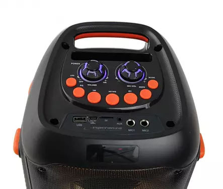 Bluetooth-karaokekaiutin RGB, FM, microSD, 20 W - Yksittäiskappaleet - 0283080137648 - 2