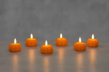 Halloween Led kurpitsa 3D liekillä - Koristeet, koriste-esineet - 6410416305318 - 1