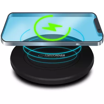 Langaton laturi 15W Esperanza - Langaton lataus - 5901299958728 - 1