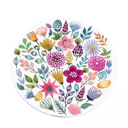 Matto (140 cm), monivärinen, 140 cm, kestävä, antibakteerinen, konepestävä - Suuret ja keskikokoiset matot - 8683342014168 - 1