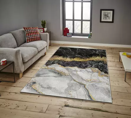 Monivärinen 180x280 cm Matto - 100% Polyesteri, Digitaalinen Painatus, Konepestävä, Liukumaton Alapuoli - Suuret ja keskikokoiset matot - 8683342187138 - 2