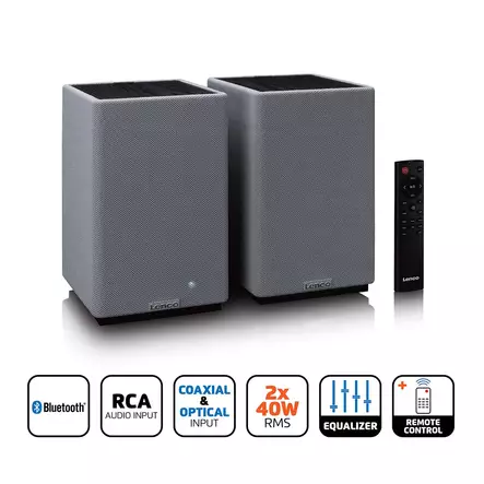 Stereo-kirjahylly Hi-Fi-kaiuttimet Bluetooth®:llä varustettuna - Bluetooth kaiuttimet - 8711902091288 - 1