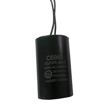 TIMCO 8T KONDENSAATTORI CBB60 SH 40UF - Klapikoneet - 6438014273778 - 1