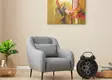 1-istuttava sohva, harmaa, 77 cm leveä, kestävä, mukava - Sohvat - 8683342946018 - 2