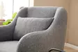 1-istuttava sohva, harmaa, 77 cm leveä, kestävä, mukava - Sohvat - 8683342946018 - 3