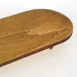 100% Massiivipuinen Tarjotin, Pähkinä, 40x14x5 cm, Tyylikäs ja Kestävä Sisustuselementti, Yksi Paketti - Tarjoiluastiat - 8684282095828 - 4