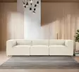 3-istuttava sohva, ecru, 297 cm leveä, kestävä, mukava - Sohvat - 8684282430698 - 3