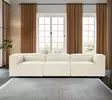 3-istuttava sohva, ecru, 297 cm leveä, kestävä, mukava - Sohvat - 8684282430698 - 5