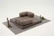 3-istuttava sohva, harmaa, 190 cm leveä, mukava, ympäristöystävällinen - Sohvat - 8684283436248 - 7