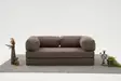 3-istuttava sohva, harmaa, 190 cm leveä, mukava, ympäristöystävällinen - Sohvat - 8684283436248 - 2