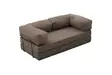 3-istuttava sohva, harmaa, 190 cm leveä, mukava, ympäristöystävällinen - Sohvat - 8684283436248 - 8