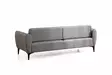 3-istuttava sohva, harmaa, 220 cm leveä, mukava, kestävä - Sohvat - 8683342950558 - 7