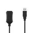 Aktiivinen USB-kaapeli | USB 2.0 | USB-A Uros | USB-A Naaras | 480 Mbps | 5.00 m | Pyöreä | Niklattu | PVC | Kupari | Label - Tietokone ja verkko - 5412810421848 - 1