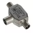 Antennin jakopistoke U/2N metalli - Antenniliittimet ja adapterit - 6438140981318 - 1