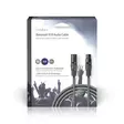 Balansoitu Audiojohto | XLR 3-Pin uros | XLR 3-Pin naaras | Niklattu | 20.0 m | Pyöreä | PVC | Tummanharmaa | Pakkaus - Audiokaapelit - 5412810295678 - 66