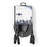 Balansoitu Audiojohto | 2x XLR 3-Pin uros | 2x XLR 3-Pin naaras | Niklattu | 5.00 m | Pyöreä | PVC | Tummanharmaa | Pahvikotelo - Audiokaapelit - 5412810295708 - 3