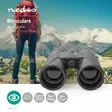 Binokulaari | Suurennus: 10 x | Objektiivin halkaisija: 42 mm | Näkökenttä: 96 m | Matkalaukku sisältyy | Musta - Kiikarit ja kaukoputket - 5412810330898 - 5