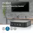 Bluetooth ® lähetin/vastaanotin | Tuloliitäntä: 1x AUX | Lähtöliitäntä: 1x AUX | SBC | Enintään 1 laite | Jopa 6 tuntia | Automaattinen virrankatkaisutoiminto | Musta - Radiot ja MP3/4-soittimet - 5412810329748 - 5