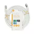 Cat 8.1 verkkokaapeli | S/FTP | RJ45 uros | RJ45 uros | 5.00 m | Pyöreä | LSZH | Valkoinen | Label - Tietokone ja verkko - 5412810424528 - 66