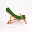 Vihreä Luonnollinen Puutarhatuoli - 100% Pyökkipuuta, Vesipohjainen Puunsuoja, Ergonominen, 50x81x50 cm, Suljettu 150 cm - Puutarhatuolit ja sohvat - 8683742129318 - 4