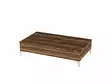Walnut-sävyinen sohvapöytä - 100% melamiinipinnoitettu lastulevy, 18mm paksuus, 121x28x69,2cm, avattava 153,6x51,7x101cm - Sohvapöydät - 8681181852378 - 3