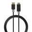 DisplayPort kaapeli | DisplayPort uros | HDMI liitin | 4K@30Hz | Kullattu | 2.00 m | Pyöreä | PVC | Antrasiitti | Laatikko - Tietokone ja verkko - 5412810263868 - 3
