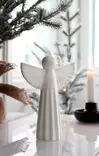 Enkeli 17,5 cm Winteria - Joulukoristeet ja -tekstiilit - 6410416172118 - 2