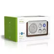 FM-radio | Pöytämalli | FM | Verkkovirtakäyttöinen | Analoginen | 15 W | IP20 | Ruskea - Radiot ja MP3/4-soittimet - 5412810337378 - 69