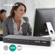 HDMI Muunnin | USB-C Female / 2x HDMI Input / 4x USB A Female | 1x HDMI Output | Yksisuuntainen | 4K@60Hz | 18 Gbps | ABS-Muovi | Antrasiitti - Videomuuntimet - 5412810404698 - 5