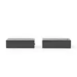 HDMI Vahvistin | Cat6 yli | Jopa 60m | 1080p | 1.65 Gbps | Metalli | Antrasiitti - Videojatkajat ja toistimet - 5412810320028 - 10