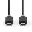High Speed HDMI Kaapeli Ethernet | HDMI liitin | HDMI liitin | 4K@60Hz | ARC | 18 Gbps | 10.0 m | Pyöreä | PVC | Antrasiitti | Laatikko - HDMI-kaapelit - 5412810264438 - 10
