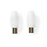 IEC (Coax) Liitin | Suora | Naaras / Uros | Niklattu | 75 Ohm | Ruuvi | Kaapelin läpitulomitta: 7.0 mm | Metalli / PVC | Valkoinen | 2 kpl | Laatikko - Antenniliittimet ja adapterit - 5412810289578 - 6