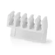 Johdotusjärjestelmä | Kaapeli Clip | Klikkaa ja Go | 2 kpl | Paikkojen määrä: 5 Paikkaa | Suurin kaapelin paksuus: 7.1 mm | Polypropylene | Valkoinen - Kaapelikiinnikkeet - 5412810335138 - 40