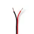 Kaiutinkaapeli | 2 x 1.50 mm² | CCA | 100 m | Pyöreä | PVC | Musta / Punainen | Kääre - Audiokaapelit - 5412810312528 - 1