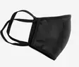 Kangasmaski musta 5-kpl - Hengityssuojaimet ja kasvomaskit - 6438426024258 - 3