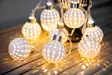 Koristepallosarja Linnea 4cm 10led - Valosarjat - 6435200298188 - 3