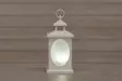LED-liekkilyhty valkoinen - Koristevalot - 6410413196988 - 1