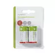 Ladattava Ni-MH-Akku C | 1.2 V DC | 4000 mAh | Esiladattu | 2 Kpl pakkaus | HR14 - Akkuparistot - 5412810267118 - 1