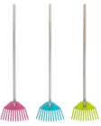Lasten muoviharava puuvarrella 79 cm - Harjat ja haravat - 6410413163508 - 2